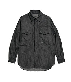 《SALE》Trail Shirt - Cotton Denim Shirting ［NQ059］