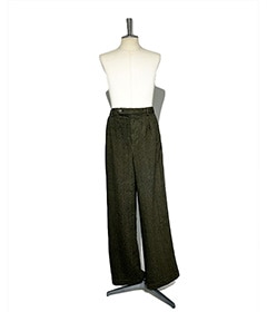 《SALE》リネンウール トラウザーズ［C233F07P01］