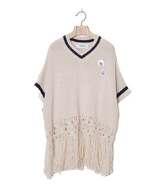 《SALE》Grandma's Knit Vest［bsd23AW-19］OFF WHITE