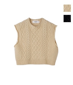 《SALE》5G ARAN VEST［23WKN-#922S］