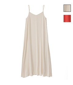 SALE》Satin Slip Dress［GL241-60256C］【2024SS】 | LADIES