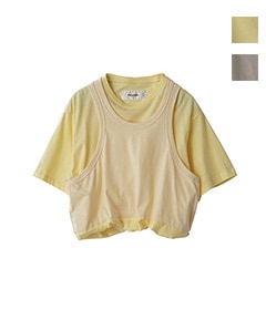 《SALE》LAYERED T-SHIRT［24SCT-#234S］【2024SS】