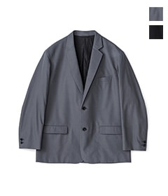 Wooly Cotton Twill Single Jacket［GM243-20072B］【2024AW】【SOLDOUT】