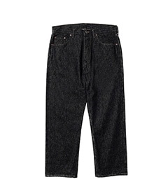 Black Wasked Denim Pants［AP-4007］【2024AW】【24STYLE2】【SOLDOUT】