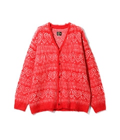 Mohair Cardigan - Heart［PU313］【2024AW】【SOLDOUT】 