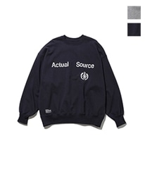 AS×FS LIGHT OZ CREW NECK SWEAT “COLLEGE”［FSC243-70197AS］【2024AW】【SOLDOUT】