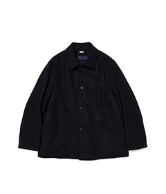 Cashmere Light Flannel Coverall Jacket［24AAP-01-24H］【2024AW】【24STYLE2】【SOLDOUT】