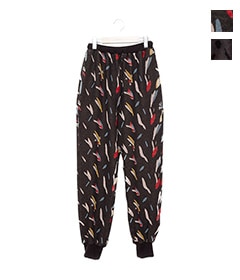 《SALE》Flowers JQ Pants［BSD24AW-17］【2024AW】