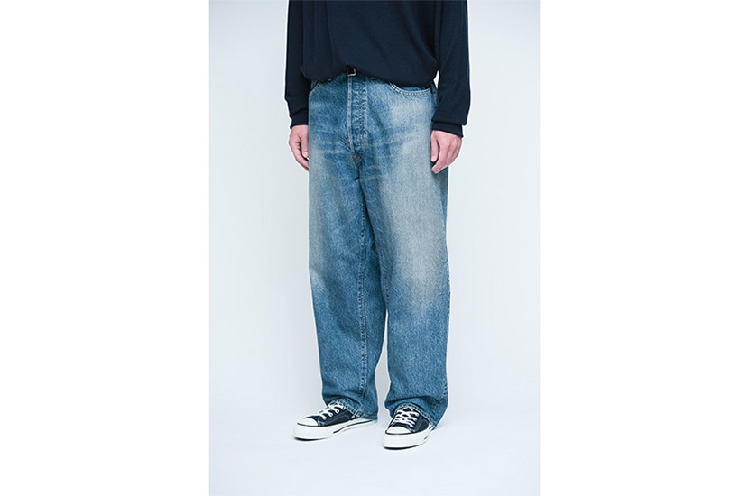 No.22 Washed Wide Denim Pants［AP-4003］【2025SS】【25STYLE1