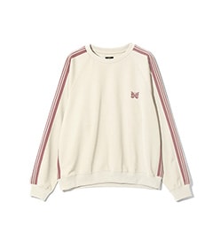 Track Crew Neck Shirt - Poly Smooth［QV306］Ivory【2025SS】 【SOLDOUT】