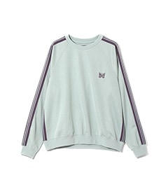 Track Crew Neck Shirt - Poly Smooth［QV306］Sax【2025SS】【SOLDOUT】