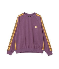 Track Crew Neck Shirt - Poly Smooth［QV306］Purple【2025SS】【SOLDOUT】