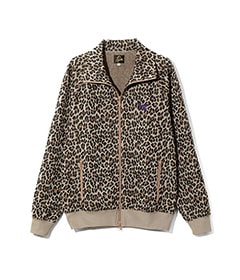 Track Jacket - Poly Jacquard［QV315］Leopard【2025SS】【SOLDOUT】