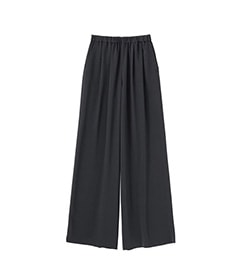 Satin Easy Wide Pants［GL251-40224B］【2025SS】【SOLDOUT】