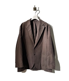 《SALE》コットンシルクモールスキンジャケット［C243F05J01］【2024AW】