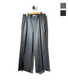 TACKED TROUSERS - STANDARD［REV-25SS-TR05］【2025SS】【SOLDOUT】