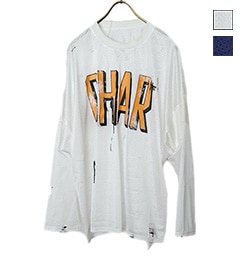 Long sleeve mesh t-shirts ‘CHAR’［25Y26R］【2025SS】【SOLDOUT】