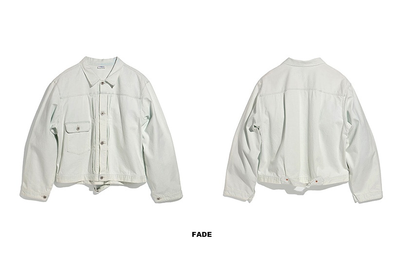 DENIM TRACKER JACKET［015FD251007］FADE【2025SS】【SOLDOUT