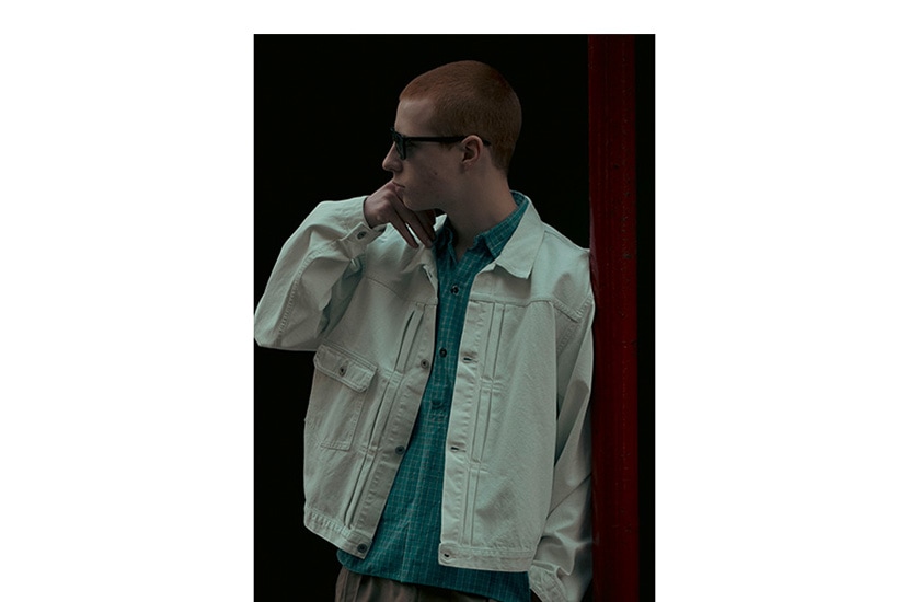 DENIM TRACKER JACKET［015FD251007］FADE【2025SS】【SOLDOUT