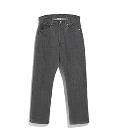 《SALE》BLACK DENIM PANTS［015FD251009］FADE【2025SS】