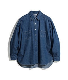 DENIM SHIRT［015FD251016］ONE WASH【2025SS】【SOLDOUT】