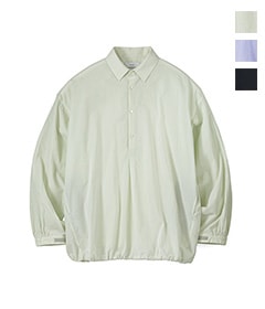 Seersucker Pullover Shirt［GU251-50063］【2025SS】【SOLDOUT】