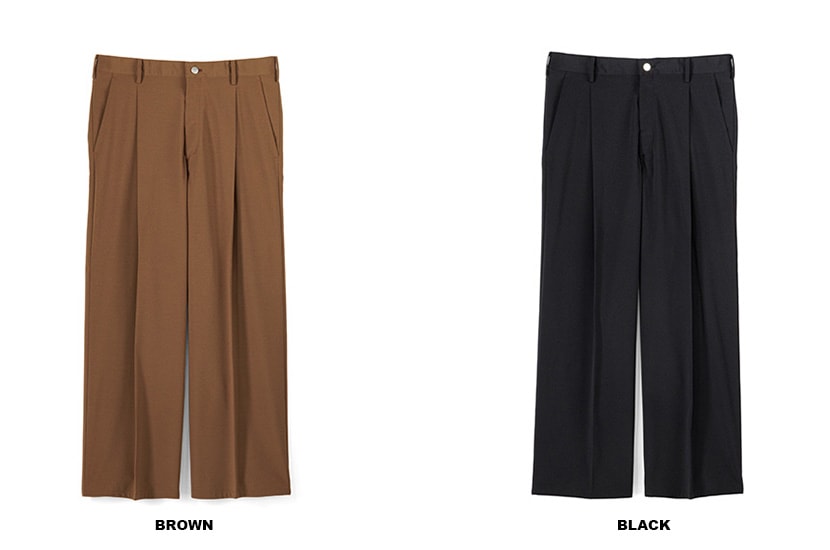 Semi Dull Oxford Wide Trousers［GM251-40262］【2025SS