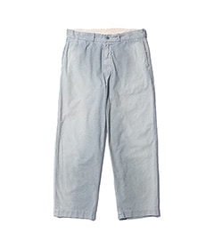 Indigo Pin Check Work Pants［25SAP-04-09H］【2025SS】【25STYLE1】【SOLDOUT】