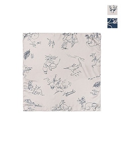 Neckerchief - Silk Animal Print［QT284］【2025SS】【SOLDOUT】