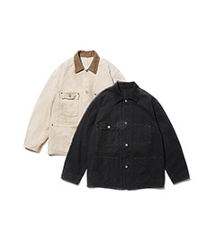 Vintage Silk Hemp Coverall Jacket［25AAP-01-53］【2025AW】【25STYLE2】【SOLDOUT】