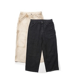 Vintage Silk Hemp Double Knee Pants［25AAP-04-07］【2025AW】【25STYLE2】