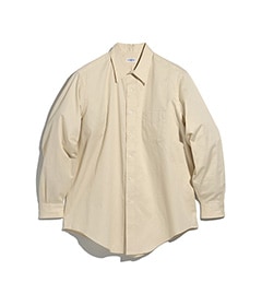 REGULAR COLLAR SHIRT［015FD252001］BEIGE【2025AW】