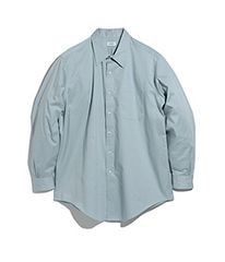 REGULAR COLLAR SHIRT015FD252001SMOKE BLUE2025AW