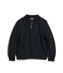 HALF ZIP LONG SLEEVE SHIRT015FD252012NAVY2025AW