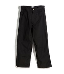 DOUBLE KNEE PANTS015FD252014BLACK2025AW