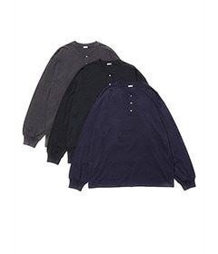 Cashmere Blend L/S Henley Neck Shirt［25AAP-05-03］【2025AW】【25STYLE2】 【SOLDOUT】