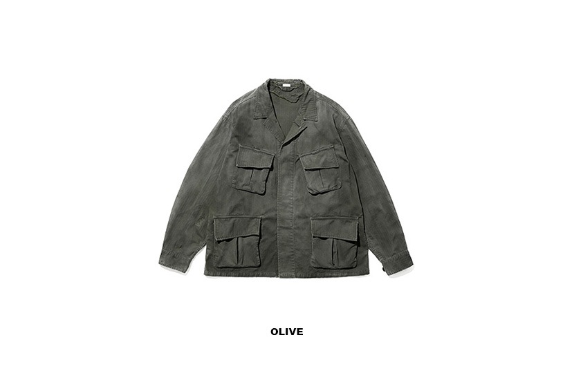 ジャケット・アウター us army jungle fatigue jacket 1st type 1st Pattern Vietnam Era Jungle Fatigue Shirt from Hessen