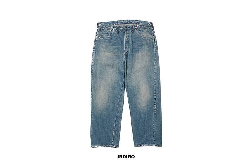 apresse25awデニム A.PRESSE - アプレッセ 2025 STYLE2 デニムパンツ Vintage Gray