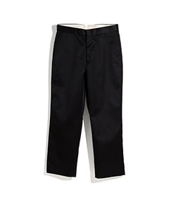 TWILL PANTS［015FD252006］BLACK【2025AW】