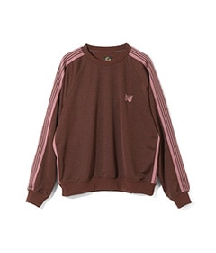 Track Crew Neck Shirt - Poly Smooth［RW315］Brown【2025AW】