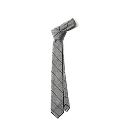 Bibiy ROSETTE NECK TIE グレー BIBIY. MADE | ROSETTE NECK TIE GRAY｜Bibiy.