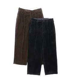 Wool Corduroy Wide Tapered Trousers［25AAP-04-03］【2025AW】【25STYLE2】