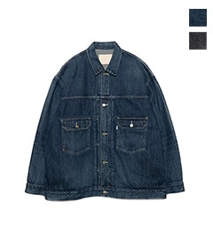Selvage Denim Jacket-DARK FADE-［GM253-20054DB］【2025AW】【SOLDOUT】