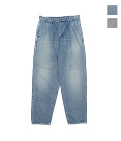 Selvage Denim Two Tuck Tapered Pants -LIGHT FADE-［GM253-40060LB］【2025AW】