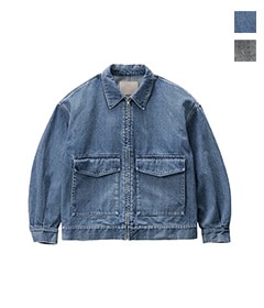 Selvage Denim Zip Jacket - LIGHT FADE［GM253-20056LB］【2025AW】