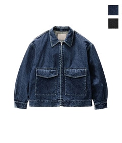 Selvage Denim Zip Jacket - DARK FADE［GM253-20056DB］【2025AW】【SOLDOUT】