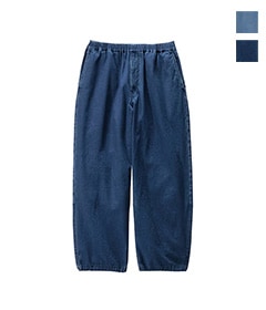 SIDOGRAS Indigo Poplin Track Pants［GM252-40047］【2025AW】