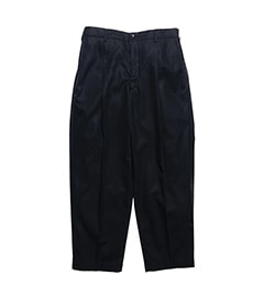 Wooly Cotton Twill Wide Tapered Slacks ［GM253-40047B］【2025AW】