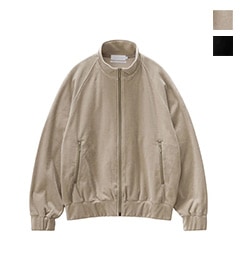 Compact Velour Track Jacket［GL253-70407］【2025AW】