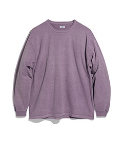 LONG SLEEVE FADE TEE SHIRT［015FD252013］PURPLE【2025AW】